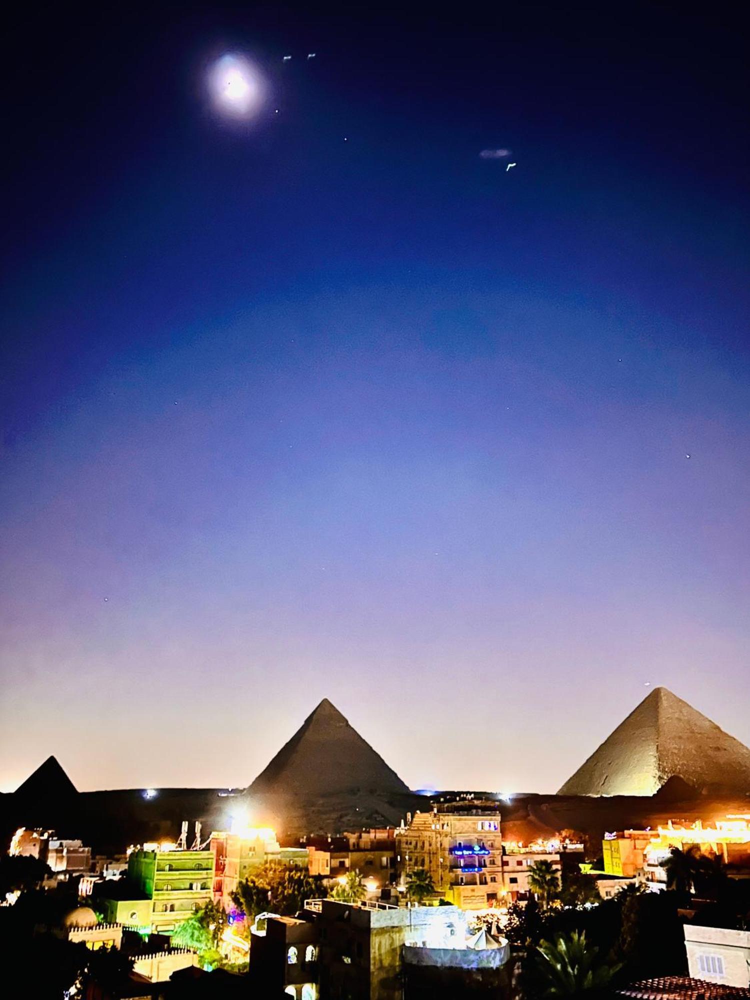 Loay Pyramids View Cairo Exterior foto